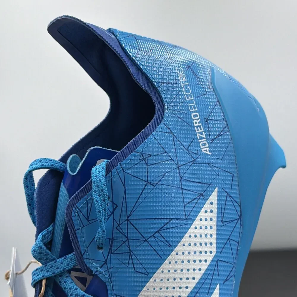 adidas adizero Electric Football Cleats Blue IE8866 Men's Size 8.5